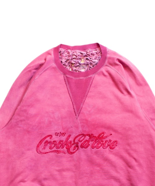 SEVESKIG(セヴシグ)の「SEVESKIG/セブシグ/セヴシグ/Vintage S.W Shirt Ver.Crooked Love(スウェット・メンズ・ブラック/パープル/レッド・L/S/M/XL)」の18枚目の写真