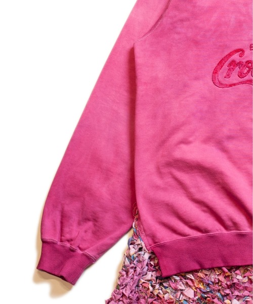 SEVESKIG(セヴシグ)の「SEVESKIG/セブシグ/セヴシグ/Vintage S.W Shirt Ver.Crooked Love(スウェット・メンズ・ブラック/パープル/レッド・L/S/M/XL)」の14枚目の写真