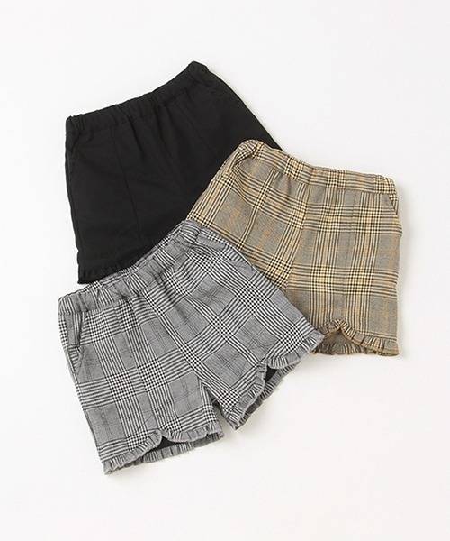 petit main(プティマイン)の「【リンク】ちびフリルショートパンツ(キッズ)(その他パンツ・キッズ・ブラウン/グレー/ブラック・120cm/90cm/130cm/100cm/110cm/80cm)」の16枚目の写真