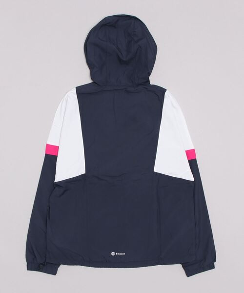 adidas（アディダス）の「アディダス adidas WMHCBウインドジャケット（その他アウター・レディース・スモークピンク/ブラック/ネイビー・M/L/XL/S）」の7枚目の写真