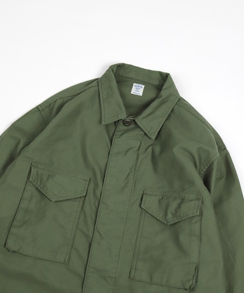 D.M.G.（ドミンゴ）の「[D.M.G. / ディーエムジー] モールスキン　BIGミリタリーブルゾン（ブルゾン・レディース・オリーブ・FREE）」の11枚目の写真