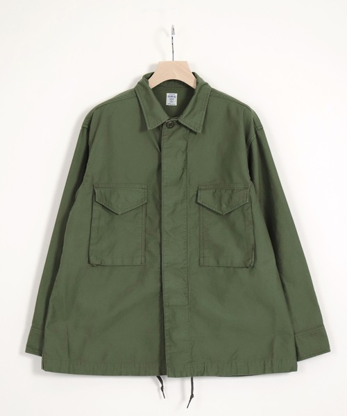 D.M.G.（ドミンゴ）の「[D.M.G. / ディーエムジー] モールスキン　BIGミリタリーブルゾン（ブルゾン・レディース・オリーブ・FREE）」の15枚目の写真