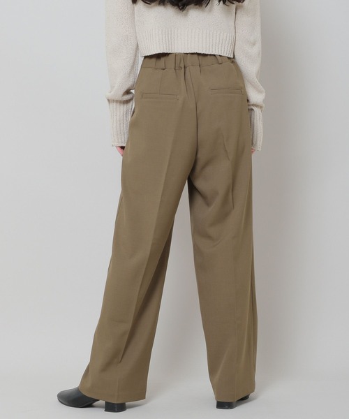 ALAND（エーランド）の「3.3 Field Trip／2タックワイドスラックス 2173680（スラックス・レディース・ブラウン/ブラック・FREE）」の7枚目の写真