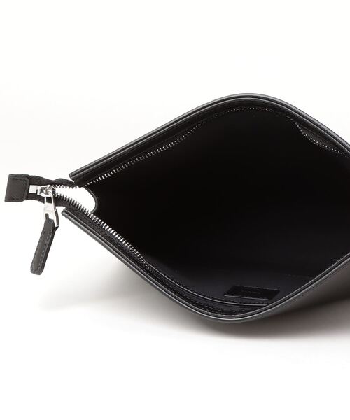 dunhill(ダンヒル)の「カドガン ジップポーチ(クラッチバッグ・メンズ・ブラック・ONE SIZE)」の4枚目の写真