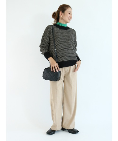 Lugnoncure（ルノンキュール）の「コーデュロイストレートパンツ（その他パンツ・レディース・チャコール/オレンジ/ベージュ/オフホワイト・MEDIUM/LARGE）」の6枚目の写真