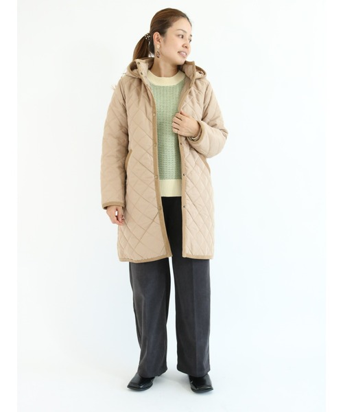 Lugnoncure（ルノンキュール）の「コーデュロイストレートパンツ（その他パンツ・レディース・チャコール/オレンジ/ベージュ/オフホワイト・MEDIUM/LARGE）」の8枚目の写真