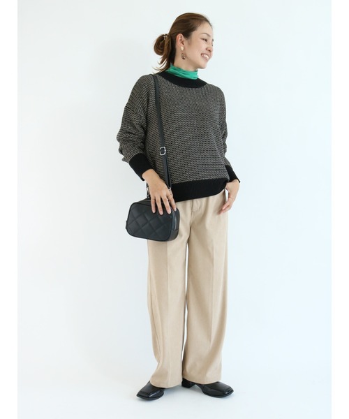 Lugnoncure（ルノンキュール）の「コーデュロイストレートパンツ（その他パンツ・レディース・チャコール/オレンジ/ベージュ/オフホワイト・MEDIUM/LARGE）」の16枚目の写真