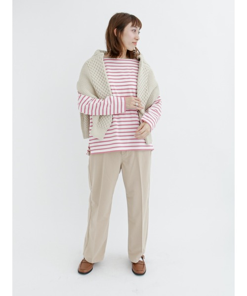 Lugnoncure（ルノンキュール）の「コーデュロイストレートパンツ（その他パンツ・レディース・チャコール/オレンジ/ベージュ/オフホワイト・MEDIUM/LARGE）」の21枚目の写真