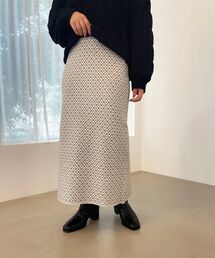MAJESTIC LEGON | ジャカードニットスカート(スカート)