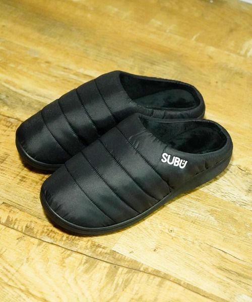 SUBU(スブ)の「SUBU スブ PERMANENT パーマネント 冬用サンダル SB(スリッポン・レディース・ブラック/グリーン/カモフラージュ/グレー/カーキ/シルバー・2/3)」の9枚目の写真