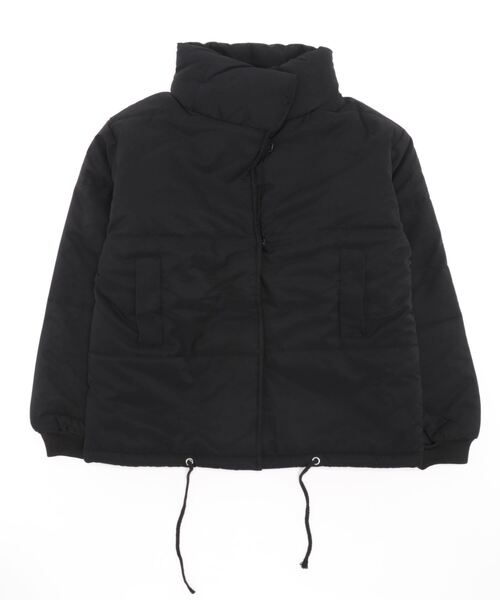 Sakka(サッカ)の「ショートダウンコート(ダウンジャケット/コート・レディース・ブラック/アイボリー・M/L/S)」の6枚目の写真