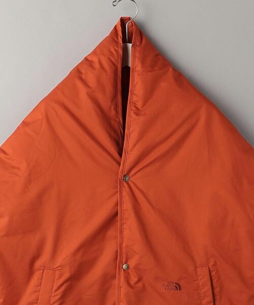 THE NORTH FACE PURPLE LABEL（ザ ノースフェイス パープルレーベル）の「＜THE NORTH FACE PURPLE LABEL＞ MOUNTAIN DOWN CAPE/ダウンケープ（マフラー・メンズ・ブラック/オレンジ/ケリー・FREE）」の5枚目の写真