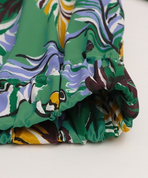 チチカカ（チチカカ）の「撥水ストレッチブルゾン（ブルゾン・レディース・ブラック/カーキ/ベージュ・FREE）」の7枚目の写真