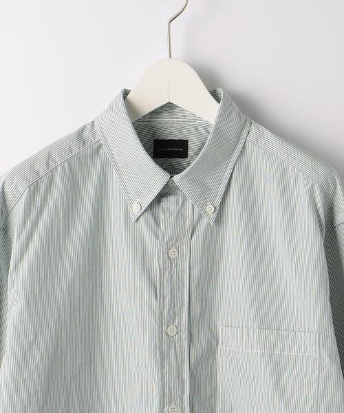 green label relaxing(グリーンレーベルリラクシング)の「パターンストライプ ジャストルーズ ボタンダウン シャツ(シャツ/ブラウス・メンズ・ライトブルー/イエロー/ケリー・XL/L/S/M)」の12枚目の写真
