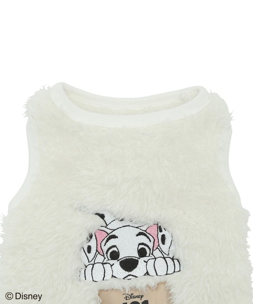 Disney(ディズニー)の「【DOG】【101匹わんちゃん】もこもこウエアー(ペットウェア・レディース・ブラック/キナリ・M size/L/M/S)」の4枚目の写真