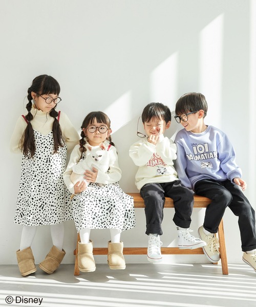 Disney(ディズニー)の「【DOG】【101匹わんちゃん】もこもこウエアー(ペットウェア・レディース・ブラック/キナリ・M size/L/M/S)」の17枚目の写真