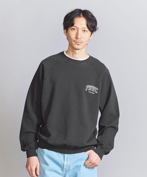 BEAUTY&YOUTH クルーネックスウェットS セール】＜CGS.＞ オーガニック コットン スウェット クルー