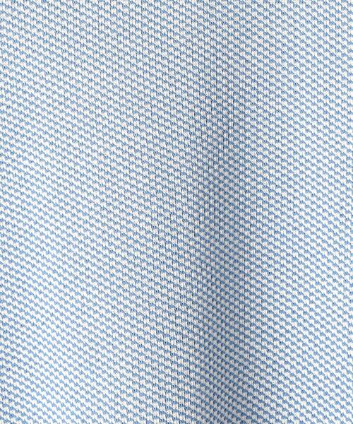 green label relaxing(グリーンレーベルリラクシング)の「鹿の子 モックネック ロングスリーブ カットソー(Tシャツ/カットソー・メンズ・ライトブルー/ネイビー/ベージュ・M/S/XL/L)」の18枚目の写真