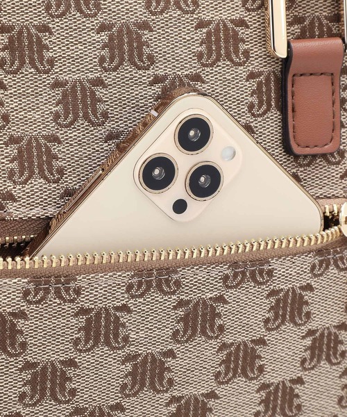 jouetie（ジュエティ）の「【jouetie/ジュエティ】JJモノグラムジャガード スクエアハンドバッグ（ハンドバッグ・レディース・アイボリー/ブラック/ベージュ/ダークブルー/キャメル・FREE）」の20枚目の写真