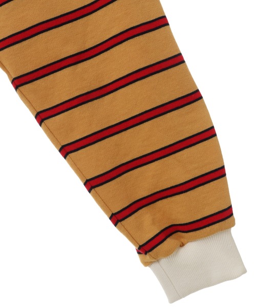 Candy Stripper（キャンディストリッパー）の「STRANGERS BORDER SWITCHED POLO トップス（ポロシャツ・レディース・ネイビー/イエロー・2）」の8枚目の写真