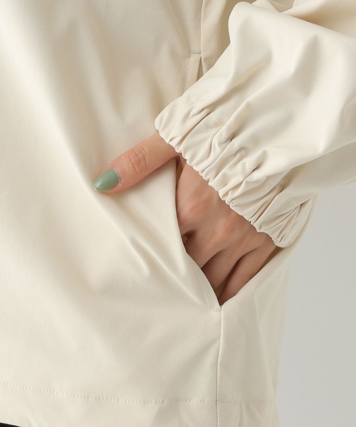 A part by（アパートバイ）の「アノラックパーカー（マウンテンパーカー・レディース・ブラック/アイボリー・FREE）」の11枚目の写真