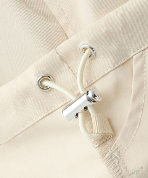 A part by（アパートバイ）の「アノラックパーカー（マウンテンパーカー・レディース・ブラック/アイボリー・FREE）」の17枚目の写真