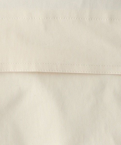 A part by（アパートバイ）の「アノラックパーカー（マウンテンパーカー・レディース・ブラック/アイボリー・FREE）」の9枚目の写真