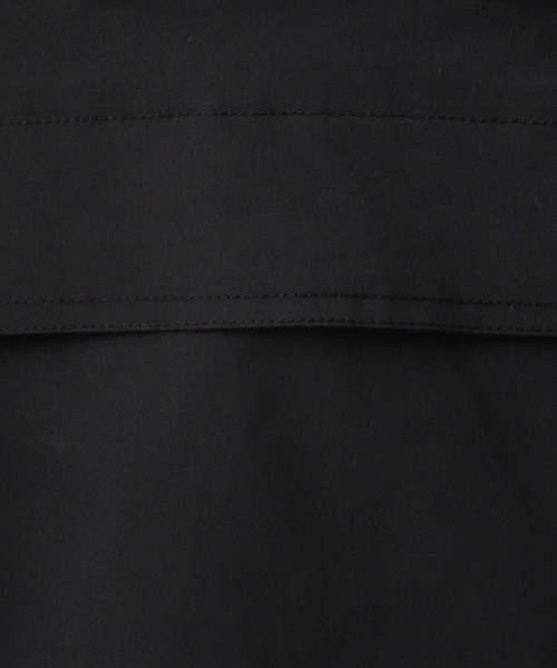 A part by（アパートバイ）の「アノラックパーカー（マウンテンパーカー・レディース・ブラック/アイボリー・FREE）」の7枚目の写真