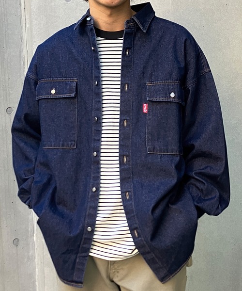 Snap club（スナップクラブ）の「【Snap club】ビッグデニムシャツ