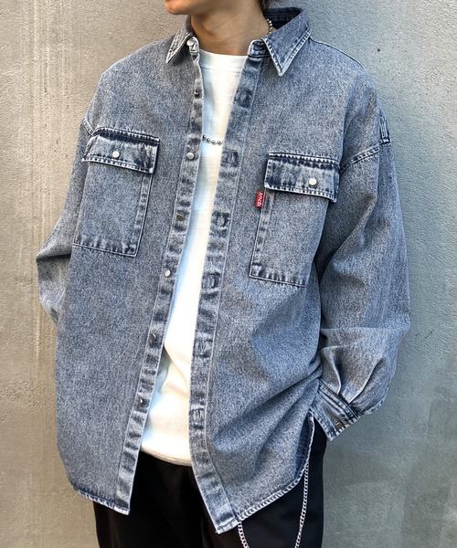 Snap club（スナップクラブ）の「【Snap club】ビッグデニムシャツ
