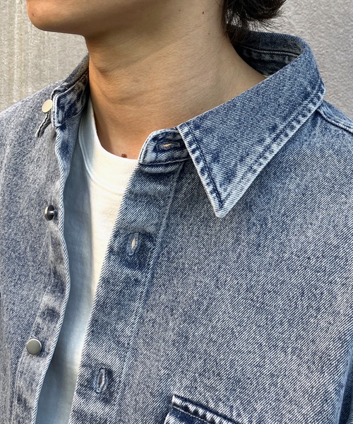 Snap club（スナップクラブ）の「【Snap club】ビッグデニムシャツ