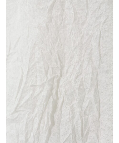 MIDIUMISOLID（ミディウミソリッド）の「シースルーハイネックハーフスリーブインナー（Tシャツ/カットソー・レディース・オフホワイト/ライトブルー/ブラック/ベージュ・FREE）」の22枚目の写真