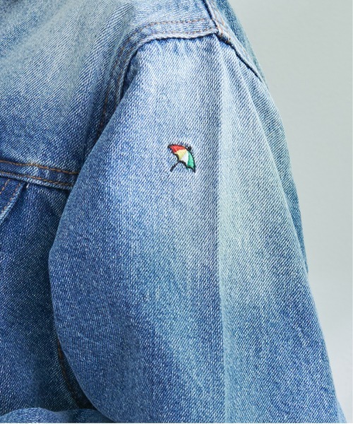 Arnold Palmer(アーノルドパーマー)の「ノーカラー オーバー デニム ジャケット(デニムジャケット・レディース・インディゴブルー/ブルー/ライトブルー・L/M/S)」の10枚目の写真