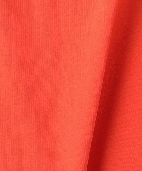 green label relaxing（グリーンレーベルリラクシング）の「フェミニン 袖フリル ショートスリーブ プルオーバー カットソー（Tシャツ/カットソー・レディース・ブラック/その他1/オレンジ・FREE）」の14枚目の写真