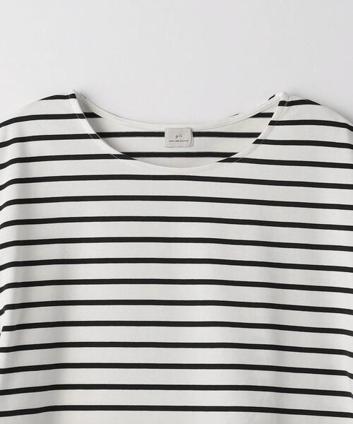 green label relaxing（グリーンレーベルリラクシング）の「フェミニン 袖フリル ショートスリーブ プルオーバー カットソー（Tシャツ/カットソー・レディース・ブラック/その他1/オレンジ・FREE）」の7枚目の写真