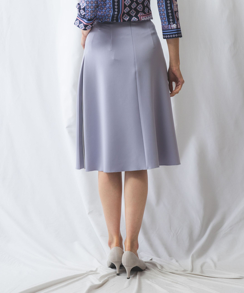 NARACAMICIE（ナラカミーチェ）の「サイドプリーツスカート（スカート・レディース・パープル/ブルー・M/LL）」の5枚目の写真