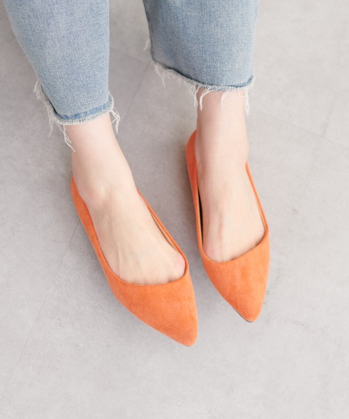 natural couture（ナチュラルクチュール）の「ポインテッドパンプス（その他シューズ・レディース・その他1/オレンジ/ブルー/ブラック・LARGE/MEDIUM）」の14枚目の写真