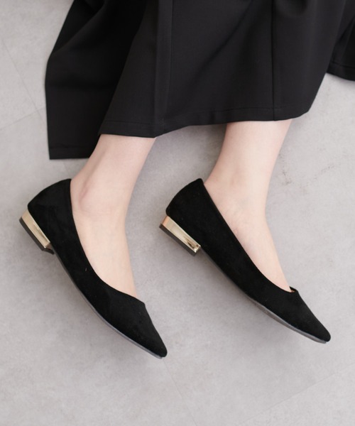 natural couture（ナチュラルクチュール）の「ポインテッドパンプス（その他シューズ・レディース・その他1/オレンジ/ブルー/ブラック・LARGE/MEDIUM）」の8枚目の写真