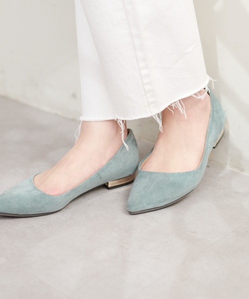 natural couture（ナチュラルクチュール）の「ポインテッドパンプス（その他シューズ・レディース・その他1/オレンジ/ブルー/ブラック・LARGE/MEDIUM）」の10枚目の写真