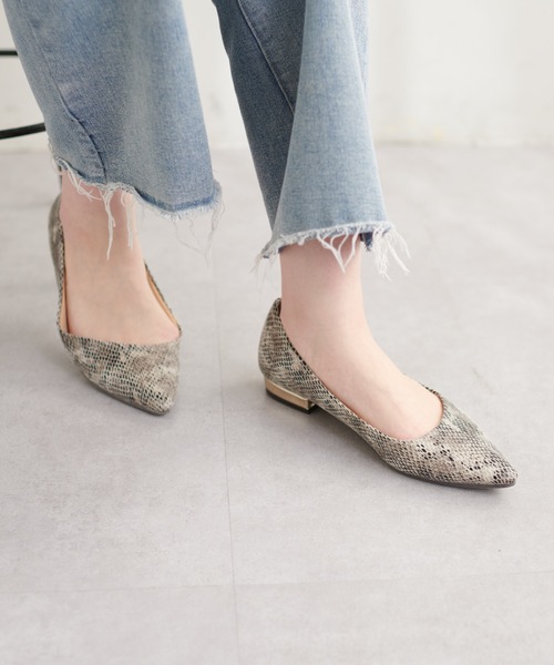 natural couture（ナチュラルクチュール）の「ポインテッドパンプス（その他シューズ・レディース・その他1/オレンジ/ブルー/ブラック・LARGE/MEDIUM）」の17枚目の写真