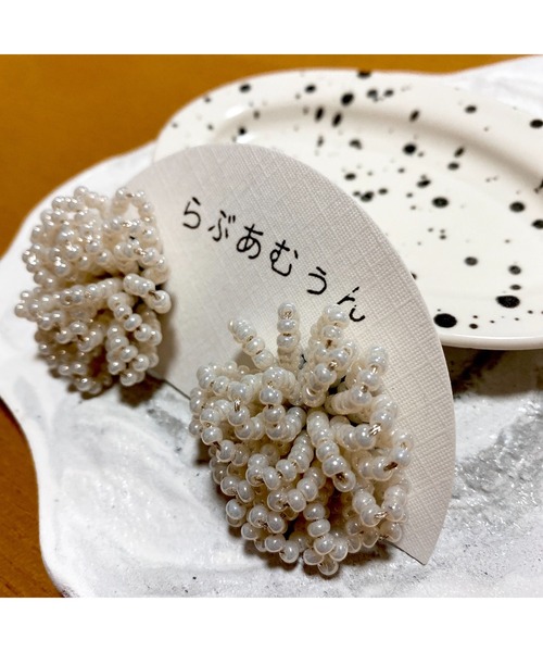 tone(トーン)の「【LoveAmooN】 isoginntyaku kasumisou (MA)(ピアス(両耳用)・レディース・シルバー・FREE)」の5枚目の写真