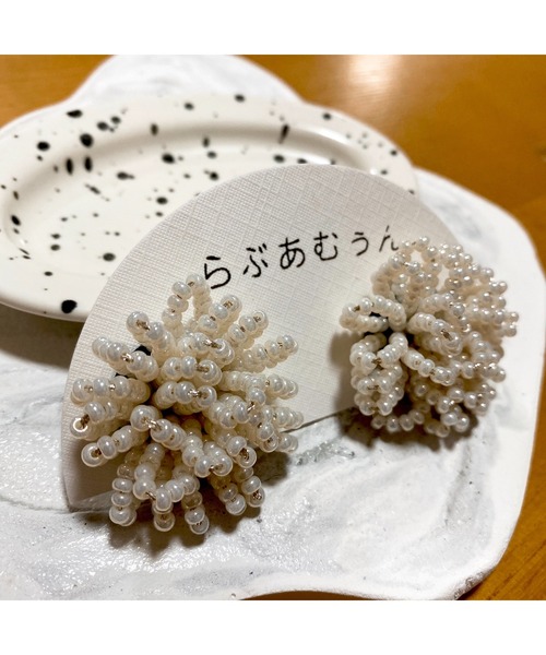 tone(トーン)の「【LoveAmooN】 isoginntyaku kasumisou (MA)(ピアス(両耳用)・レディース・シルバー・FREE)」の2枚目の写真