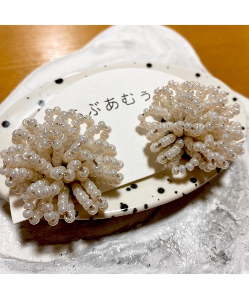 tone(トーン)の「【LoveAmooN】 isoginntyaku kasumisou (MA)(ピアス(両耳用)・レディース・シルバー・FREE)」の4枚目の写真