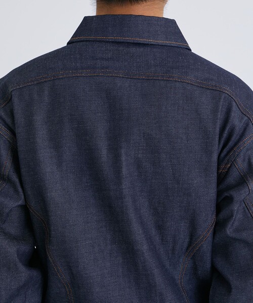 SASQUATCHfabrix.（サスクワァッチファブリックス）の「【Sasquatchfabrix./ サスクワァッチファブリックス】TROPICAL DRESS JACKET（デニムジャケット・メンズ・インディゴブルー・MEDIUM/LARGE）」の9枚目の写真