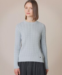 MACKINTOSH LONDON | ナチュラルカラーコットンニットプルオーバー(ニット/セーター)