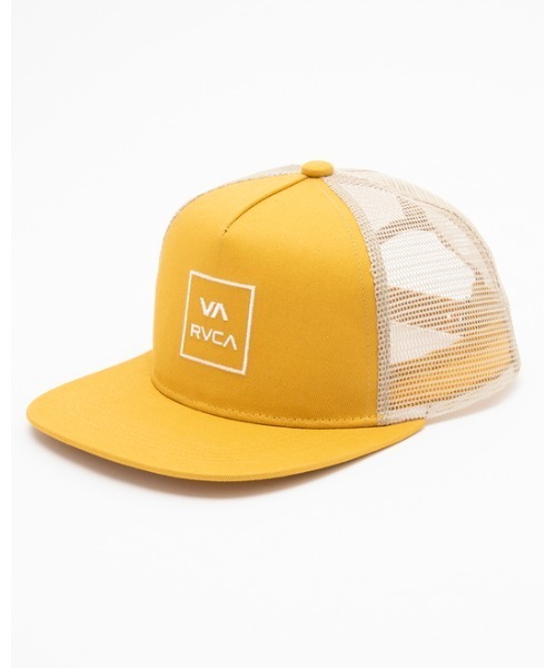 RVCA（ルーカ）の「RVCA メンズ  VA ALL THE WAY TRUCKER キャップ【2023年春夏モデル】/ルーカ帽子（キャップ・メンズ・ブラック/イエロー/ワインレッド/グリーン系その他・FREE）」の4枚目の写真