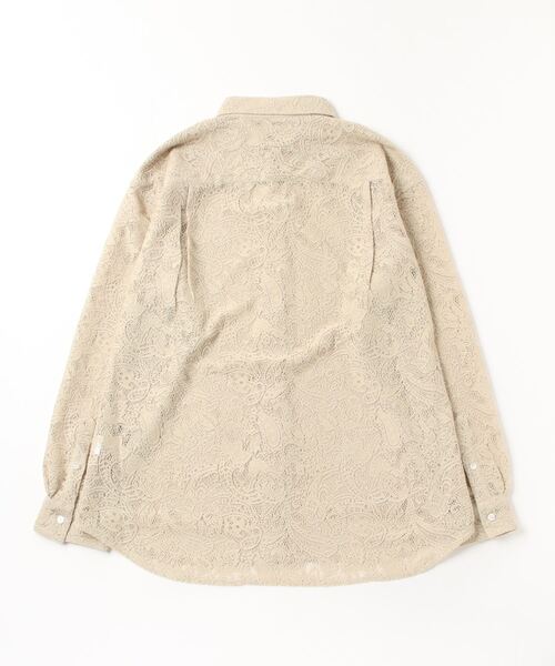 Toironier（トワロニエ）の「Toironier/トワロニエ/Lace Regular Shirt 