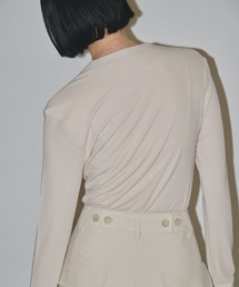 TODAYFUL / Vneck Slit Bodysuit