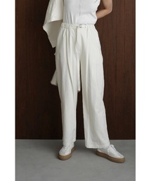 【CLANE】 BELTED LOOSE STRAIGHT PANTS 73182703b_1_d_215.jpg