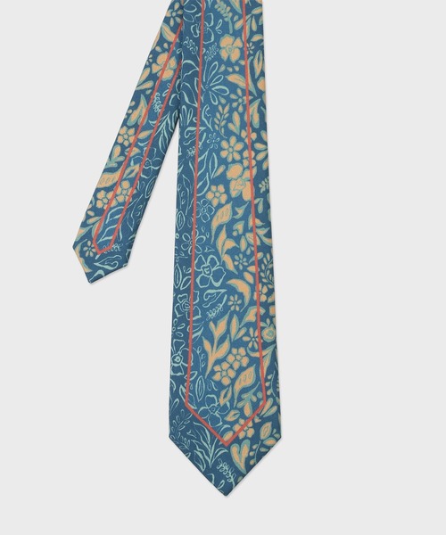 【土日限定値下】Paul Smith リヴィエラフローラルプリントタイ ネクタイ Paul Smith COLLECTION（ポールスミスコレクション）の「リヴィエラ